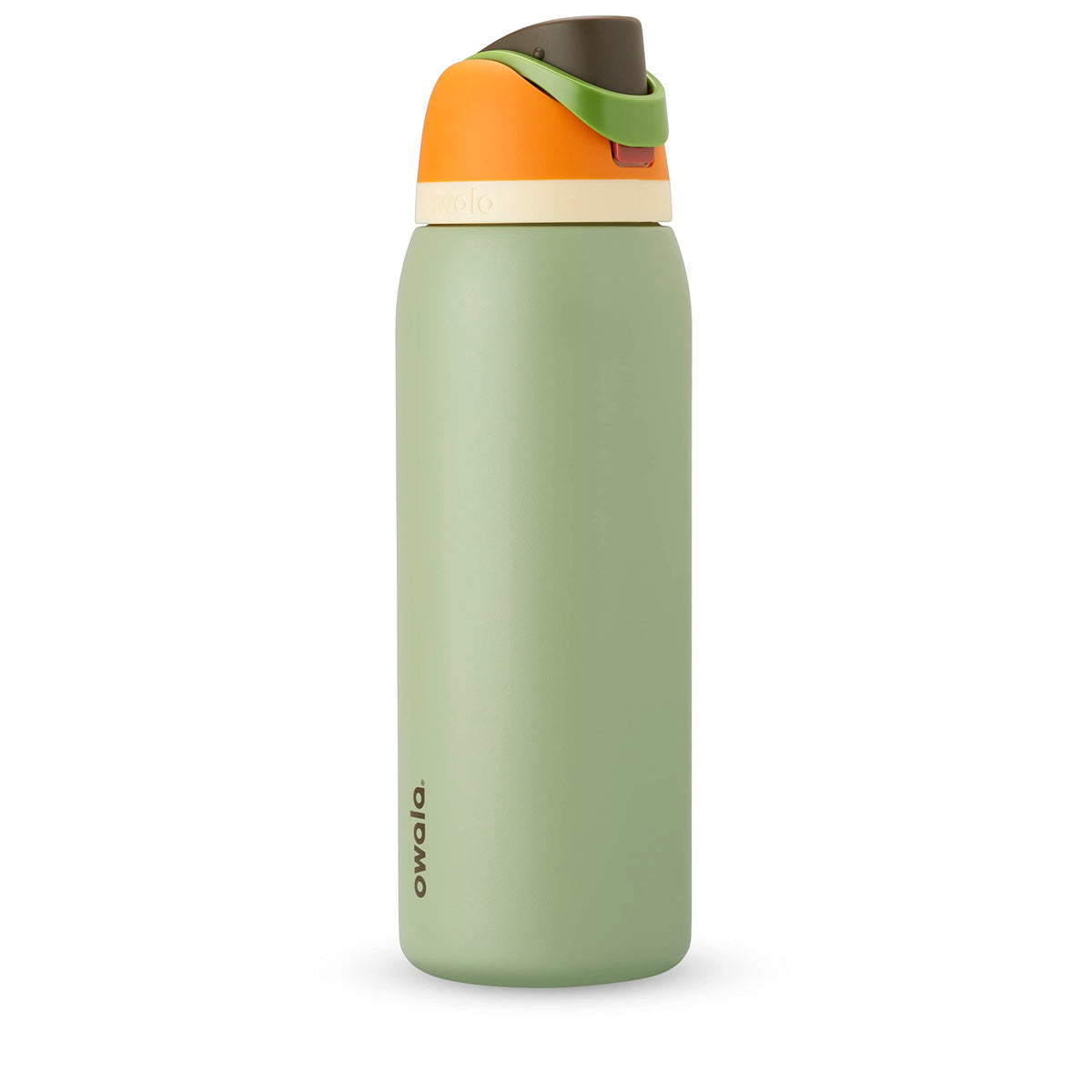 Owala FreeSip Insulated Stainless Steel Water Bottle with Straw for Sports and Travel, BPA-Free, 24oz, Foggy Tide