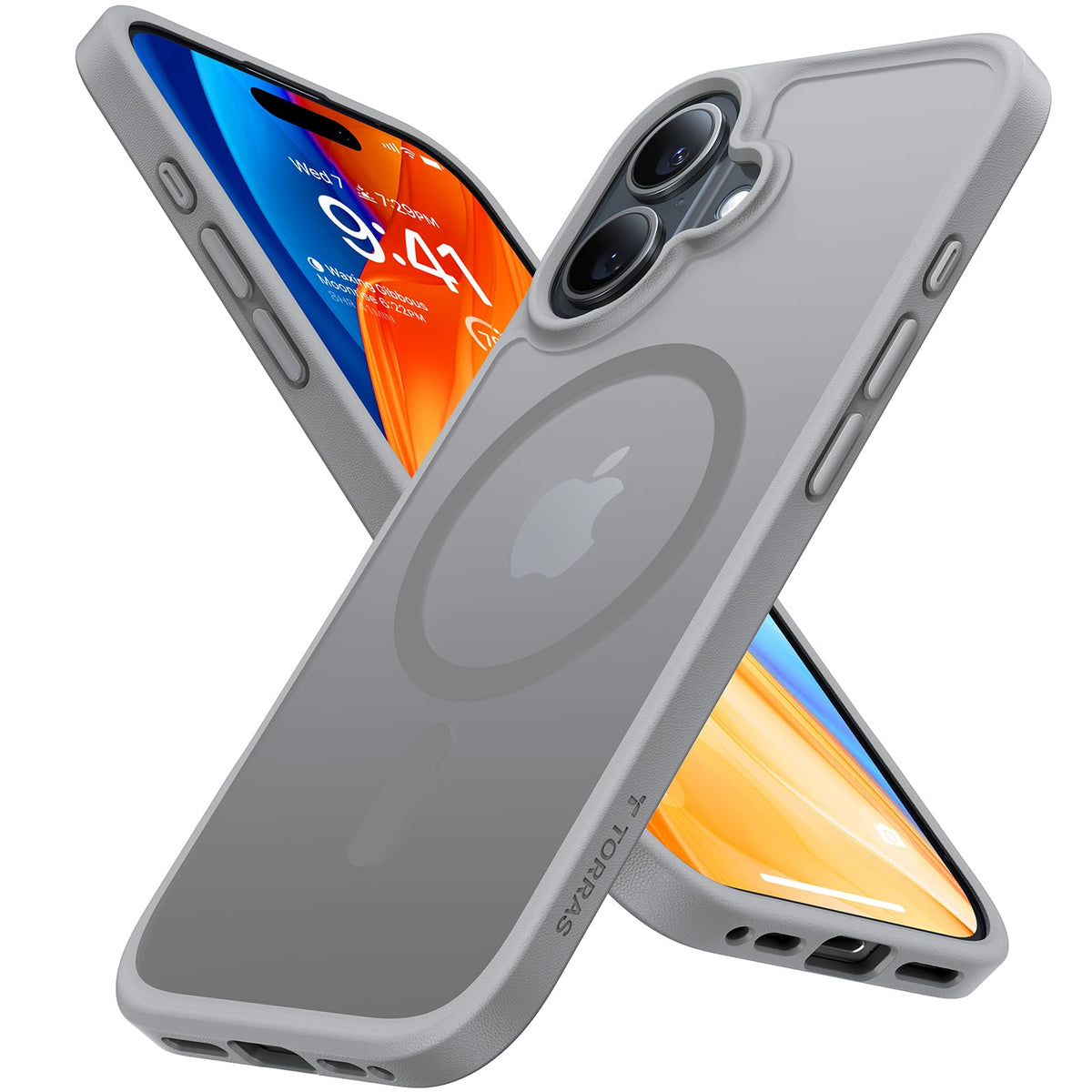 TORRAS Stronger Magnetic & Shockproof for iPhone 17 Pro Max Case, Deep Blue