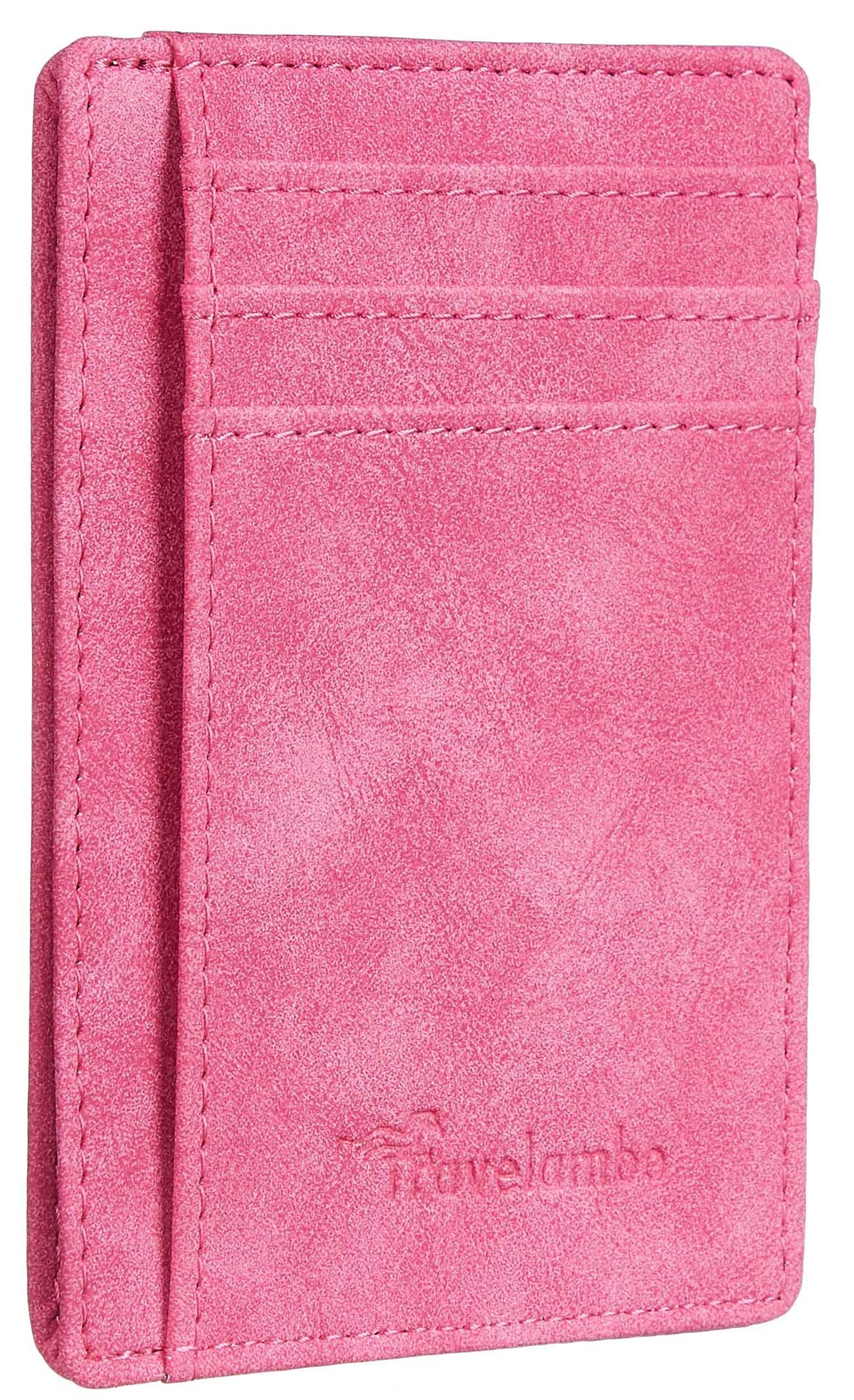 Slim Wallet, Leather, RFID Blocking Medium Size