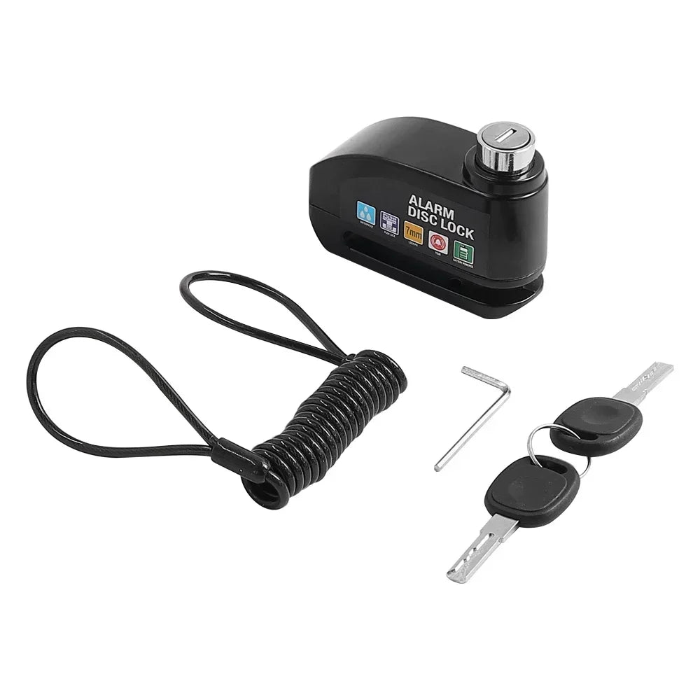 Disc Brake Alarm Lock for Xiaomi Mi5 Mi6 For Kukirin G2 G2PRO G2Max G3 G4 Scooter Security Anti-theft Wheel Disc Brake Lock
