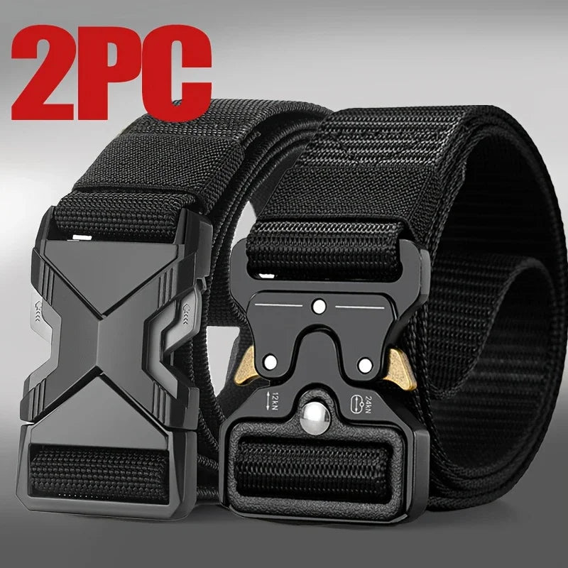 Tactical Belt Men Belts Fashion Business Multifunctional Camping Outdoor Golf Decorative Belt for Men