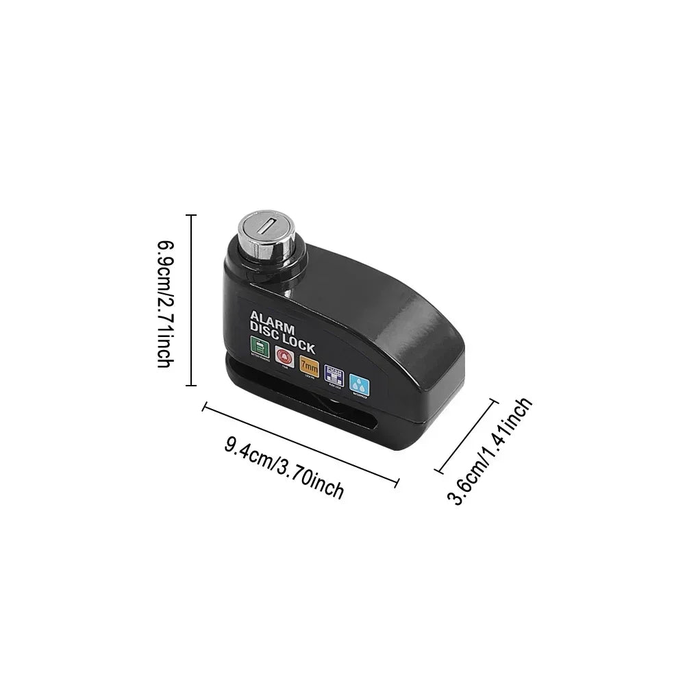 Disc Brake Alarm Lock for Xiaomi Mi5 Mi6 For Kukirin G2 G2PRO G2Max G3 G4 Scooter Security Anti-theft Wheel Disc Brake Lock