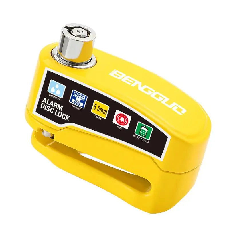 Disc Brake Lock Alarm System for Motorcycle Bicycle Advanced Anti Theft Protection