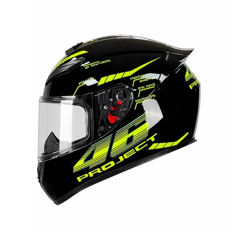 DOT Motorcycle Helmet Full Face Safety Motobike Scooter Casco Moto Modular Capacetes Helmets Full Face Casco Unisex