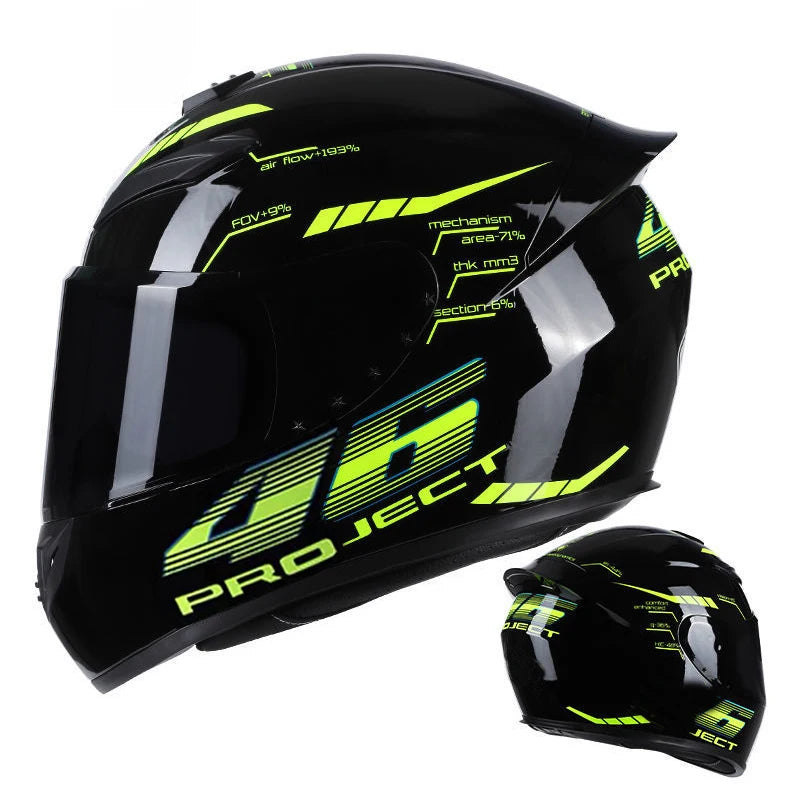 DOT Motorcycle Helmet Full Face Safety Motobike Scooter Casco Moto Modular Capacetes Helmets Full Face Casco Unisex