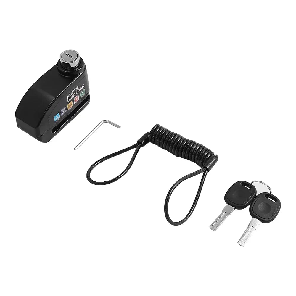 Disc Brake Alarm Lock for Xiaomi Mi5 Mi6 For Kukirin G2 G2PRO G2Max G3 G4 Scooter Security Anti-theft Wheel Disc Brake Lock