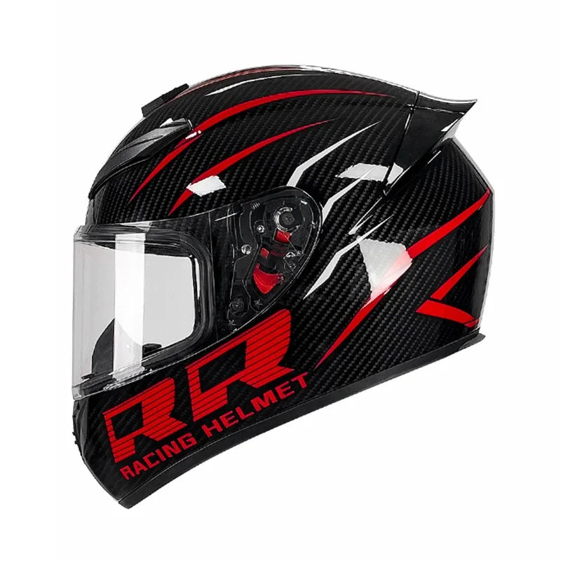 DOT Motorcycle Helmet Full Face Safety Motobike Scooter Casco Moto Modular Capacetes Helmets Full Face Casco Unisex