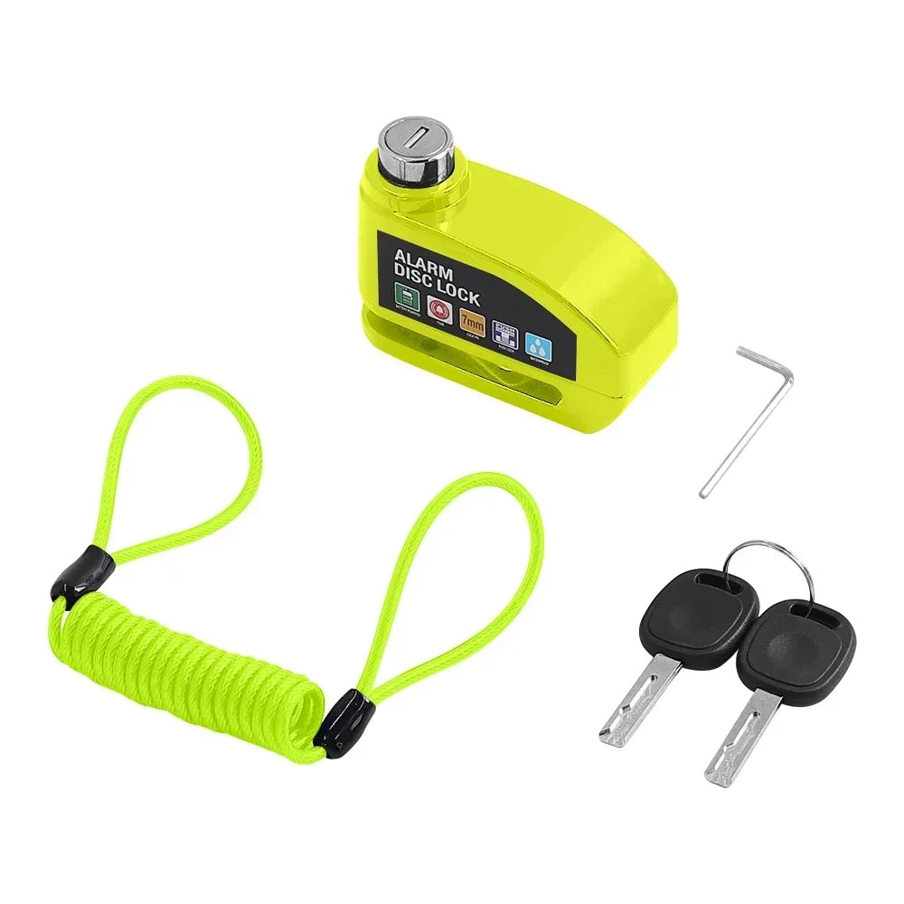 Disc Brake Alarm Lock for Xiaomi Mi5 Mi6 For Kukirin G2 G2PRO G2Max G3 G4 Scooter Security Anti-theft Wheel Disc Brake Lock