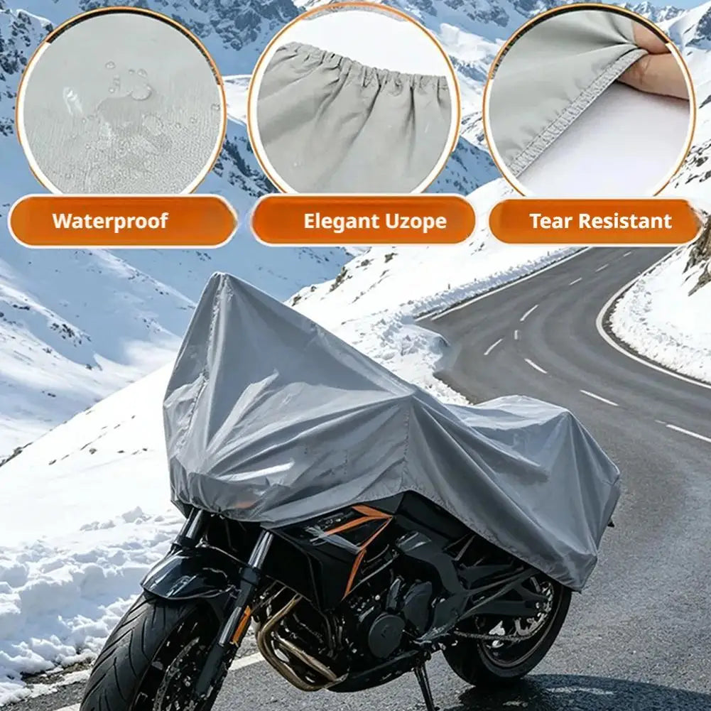 Motorcycle Protective Cover Outdoor Indoor Waterproof Sun Protection Dustroof UV Proof Bike Scooter Motorcycle Clothing Cover