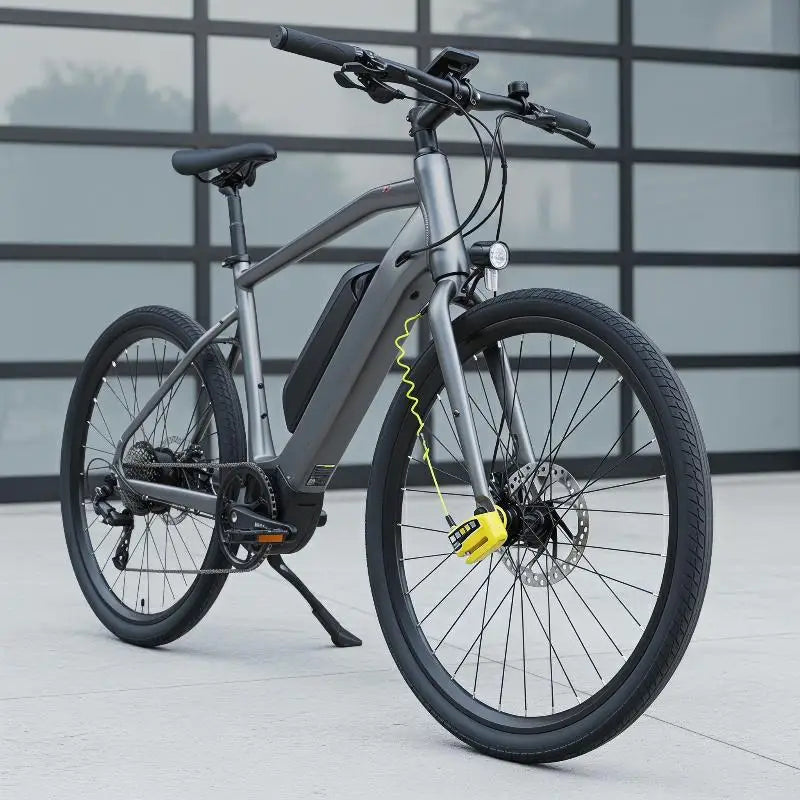 Disc Brake Lock with Motion Alarm for Motorbikes Scooters Bicycles Anti Theft Safety