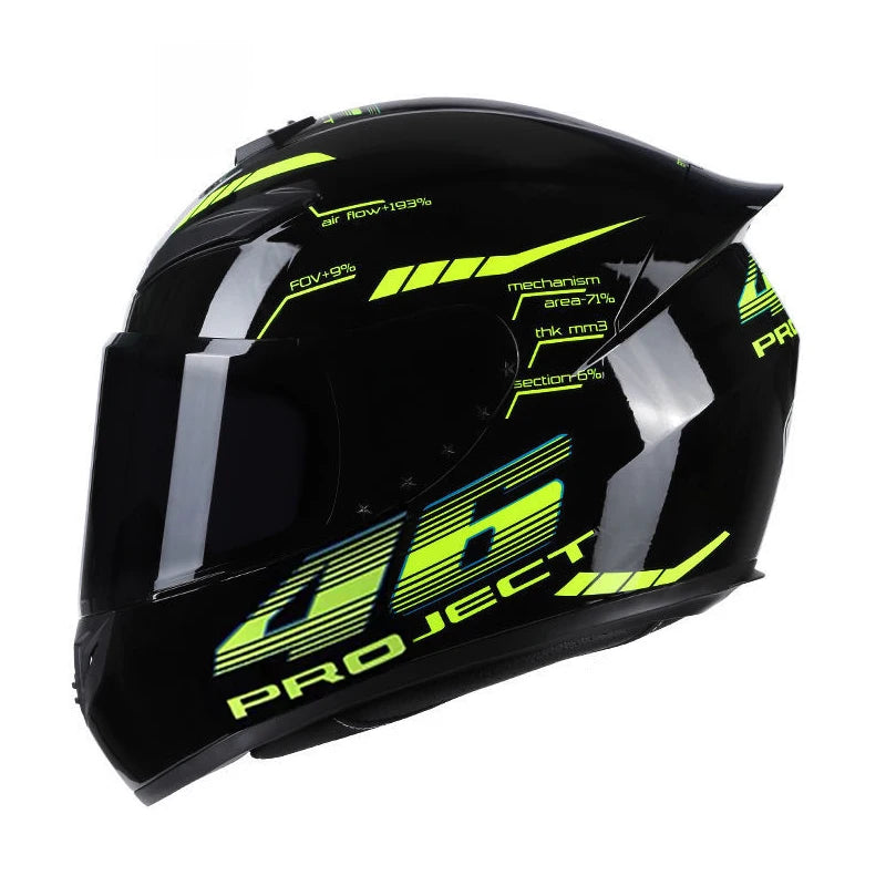 DOT Motorcycle Helmet Full Face Safety Motobike Scooter Casco Moto Modular Capacetes Helmets Full Face Casco Unisex