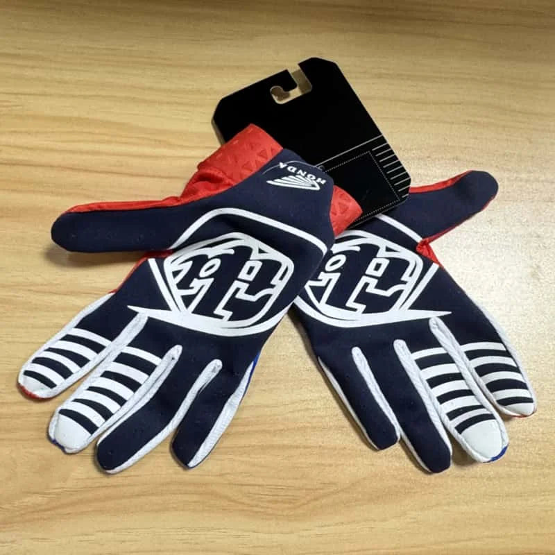 Honda off-road motorcycle gloves outdoor sports motorcycle and bicycle full finger gloves wear-resistant and breathable