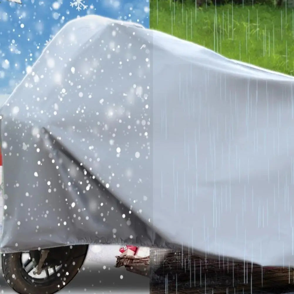 Motorcycle Protective Cover Outdoor Indoor Waterproof Sun Protection Dustroof UV Proof Bike Scooter Motorcycle Clothing Cover