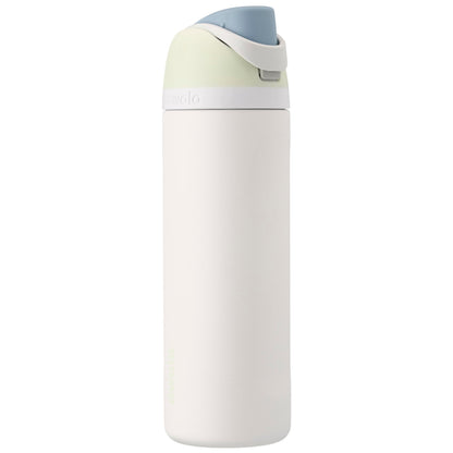 Owala FreeSip Insulated Stainless Steel Water Bottle with Straw for Sports and Travel, BPA-Free, 24oz, Foggy Tide