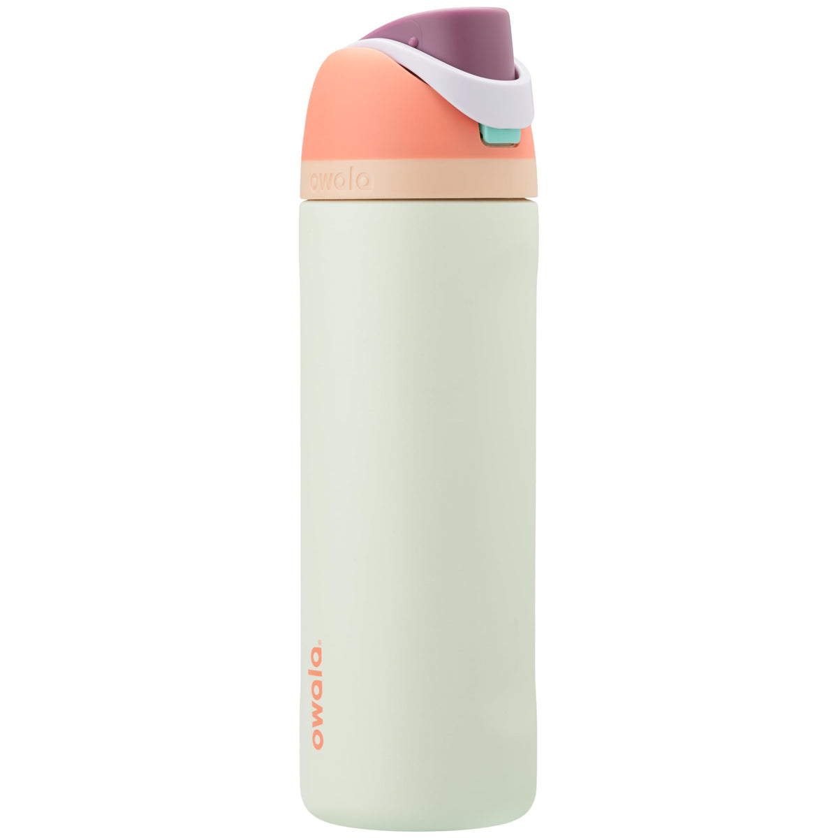 Owala FreeSip Insulated Stainless Steel Water Bottle with Straw for Sports and Travel, BPA-Free, 24oz, Foggy Tide