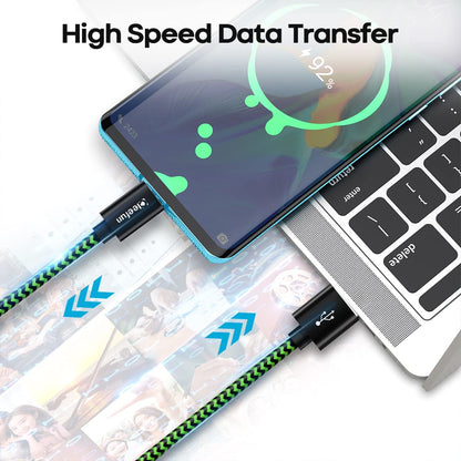 USB C Cable 6ft 5pack CLEEFUN | USB A to USB C Fast Charging USBC Cable