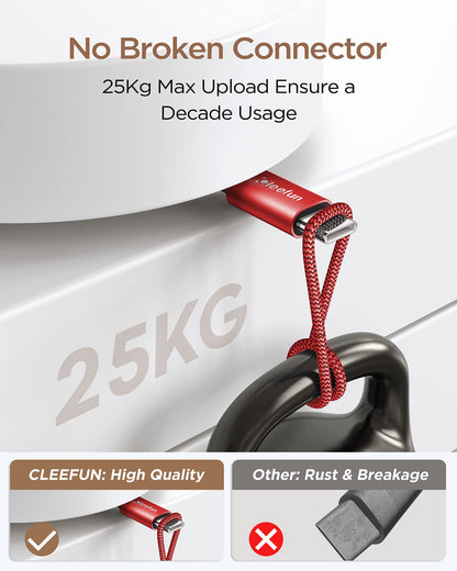 USB C Cable 6ft 5pack CLEEFUN | USB A to USB C Fast Charging USBC Cable