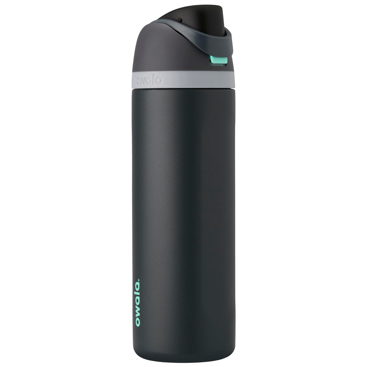 Owala FreeSip Insulated Stainless Steel Water Bottle with Straw for Sports and Travel, BPA-Free, 24oz, Foggy Tide