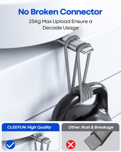USB C Cable 6ft 5pack CLEEFUN | USB A to USB C Fast Charging USBC Cable