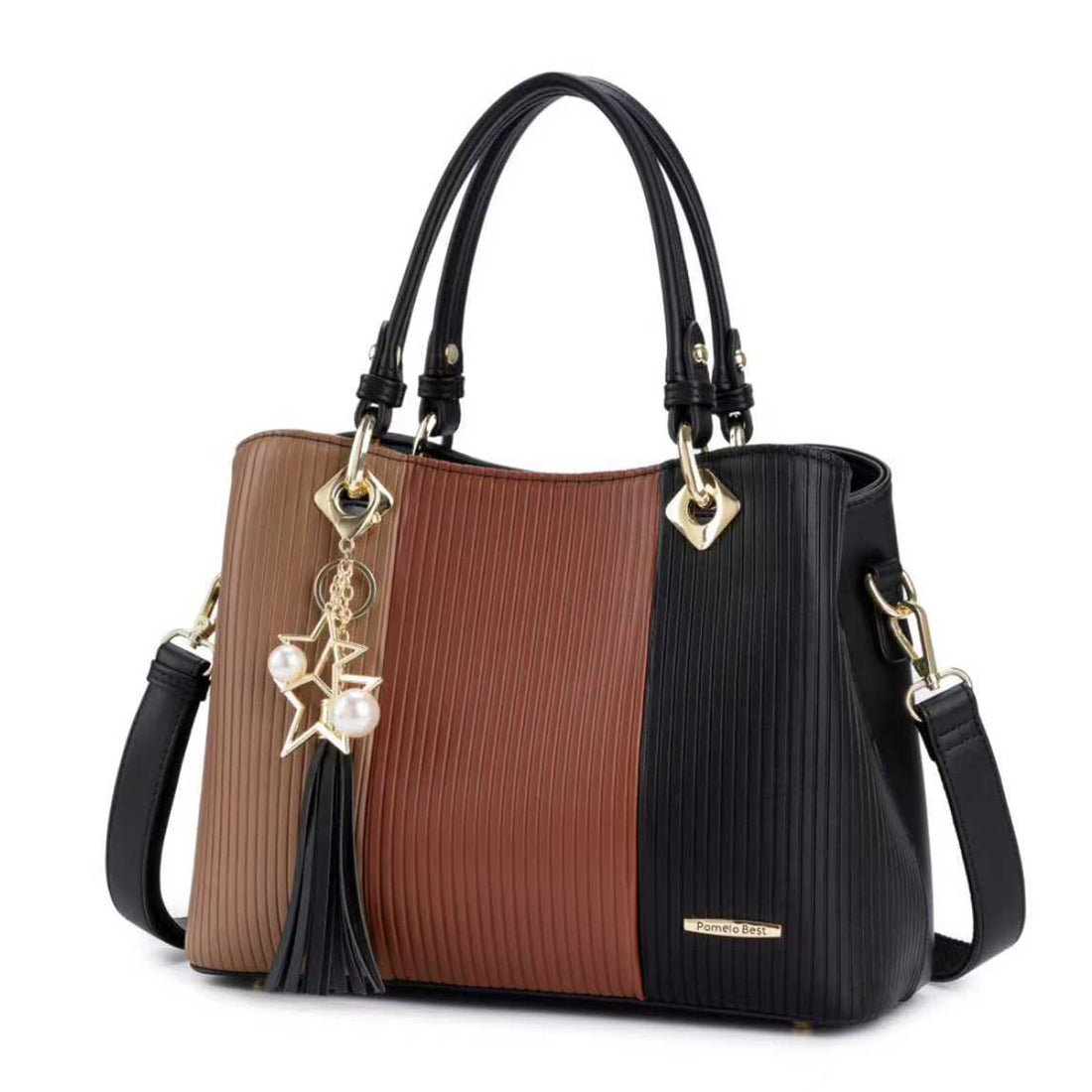Pomelo Best Handbags for Women with Multiple Internal Pockets in Pretty Color Combination