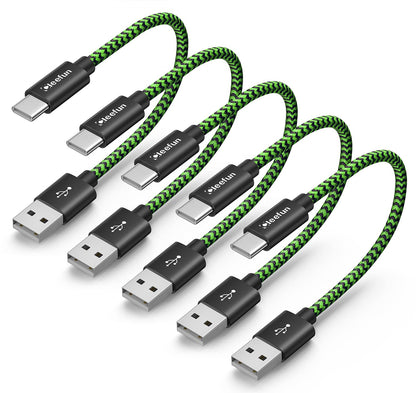 USB C Cable 6ft 5pack CLEEFUN | USB A to USB C Fast Charging USBC Cable