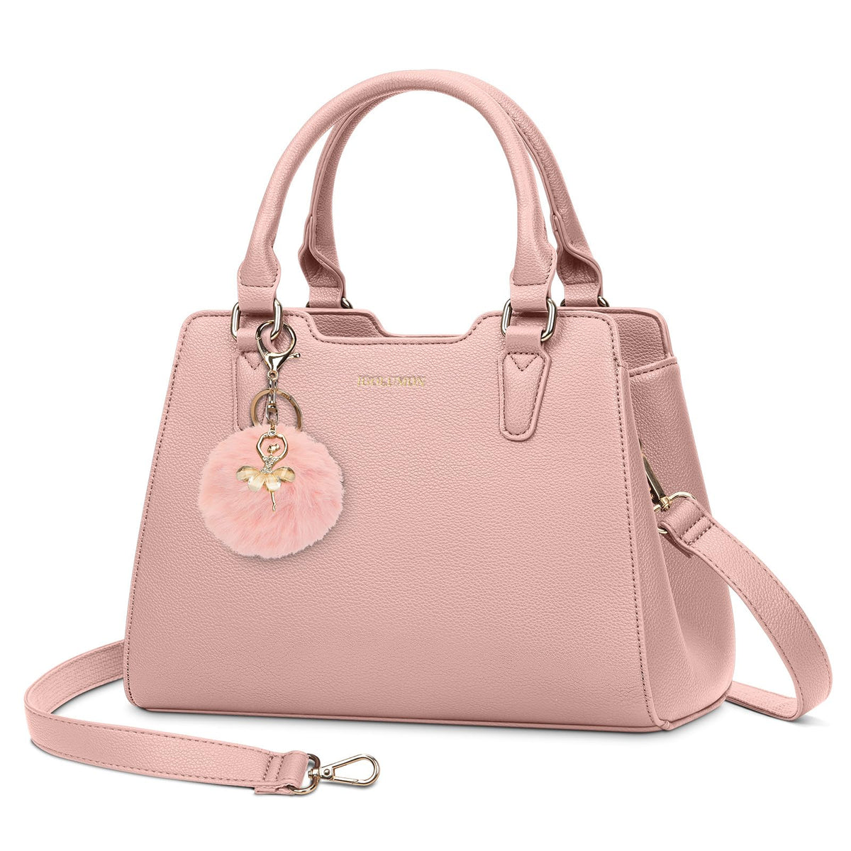 IGOLUMON Top-Handle Handbag Leather Purses for Women Waterproof Crossbody Womens Handbags Anti Theft Tote Purse Ladies