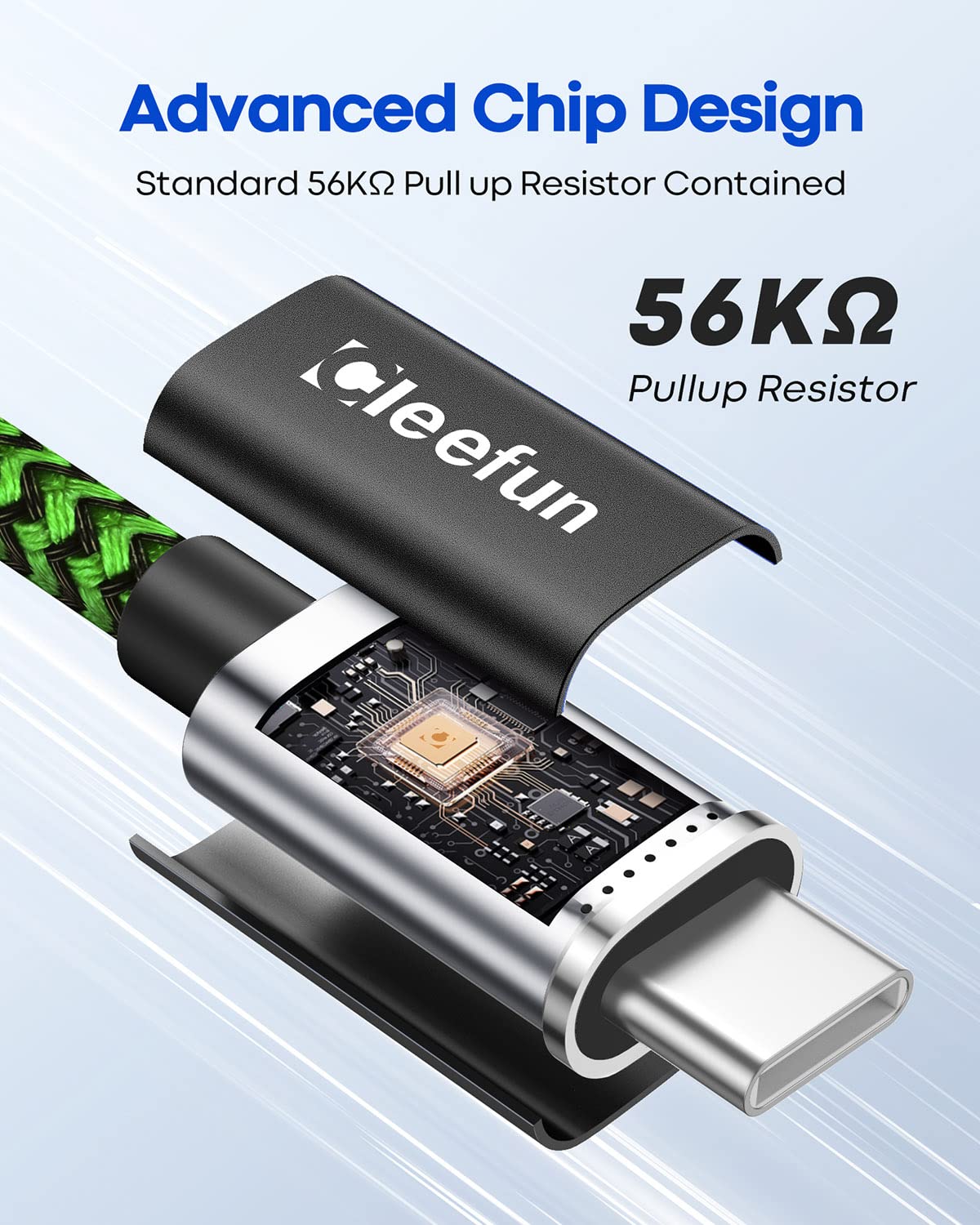 USB C Cable 6ft 5pack CLEEFUN | USB A to USB C Fast Charging USBC Cable