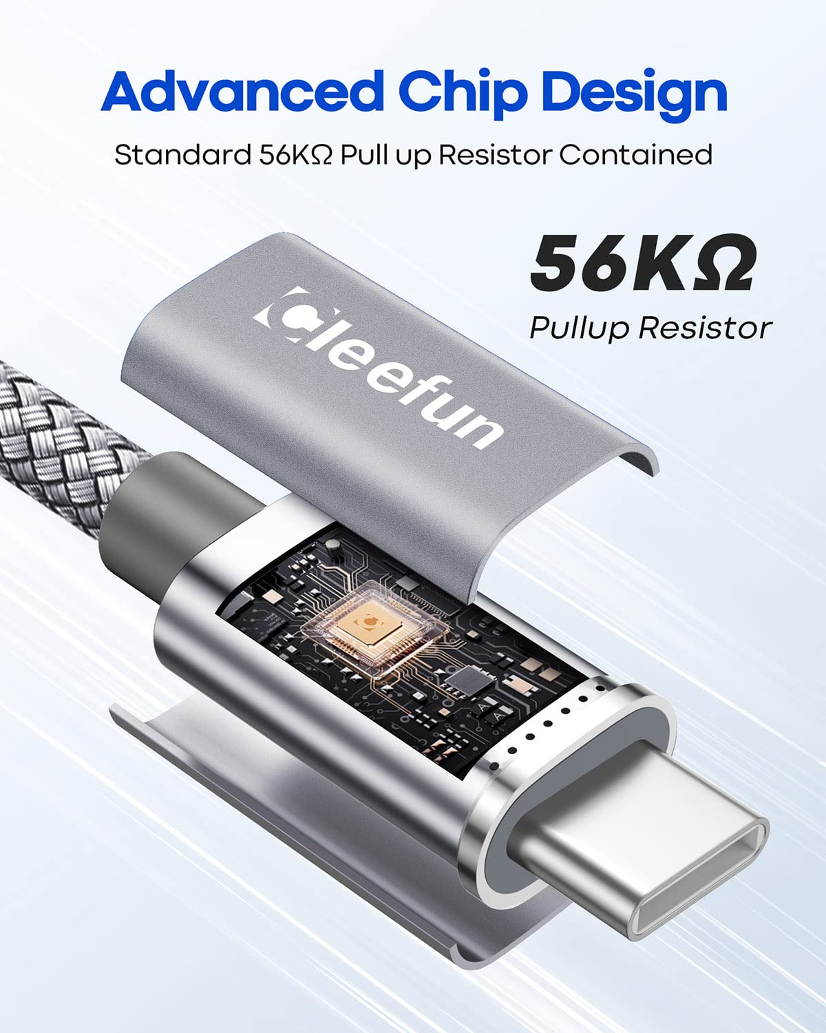USB C Cable 6ft 5pack CLEEFUN | USB A to USB C Fast Charging USBC Cable