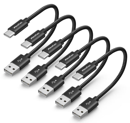 USB C Cable 6ft 5pack CLEEFUN | USB A to USB C Fast Charging USBC Cable