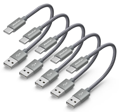 USB C Cable 6ft 5pack CLEEFUN | USB A to USB C Fast Charging USBC Cable