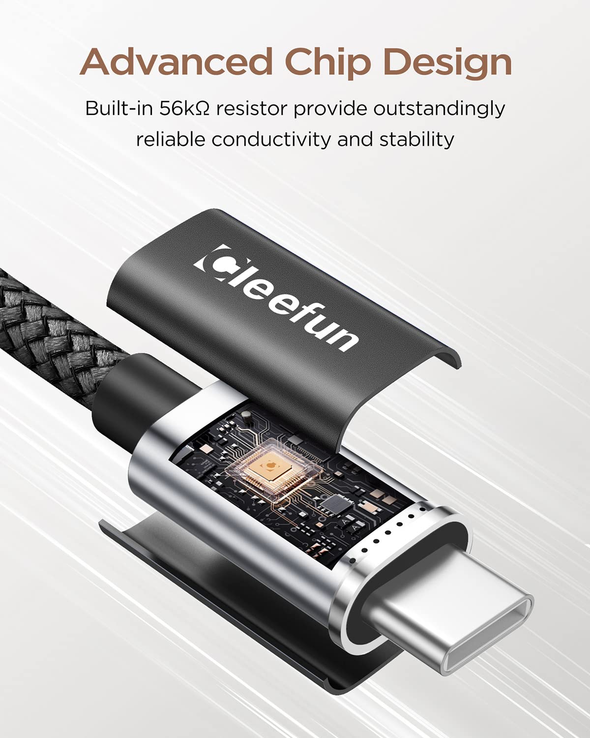 USB C Cable 6ft 5pack CLEEFUN | USB A to USB C Fast Charging USBC Cable