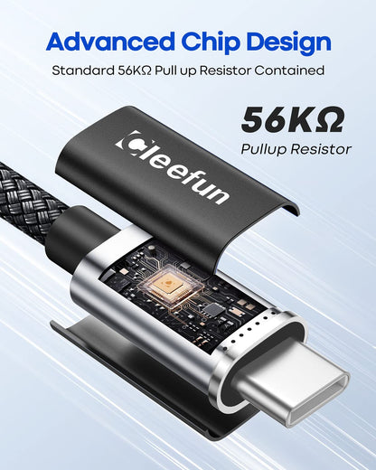USB C Cable 6ft 5pack CLEEFUN | USB A to USB C Fast Charging USBC Cable