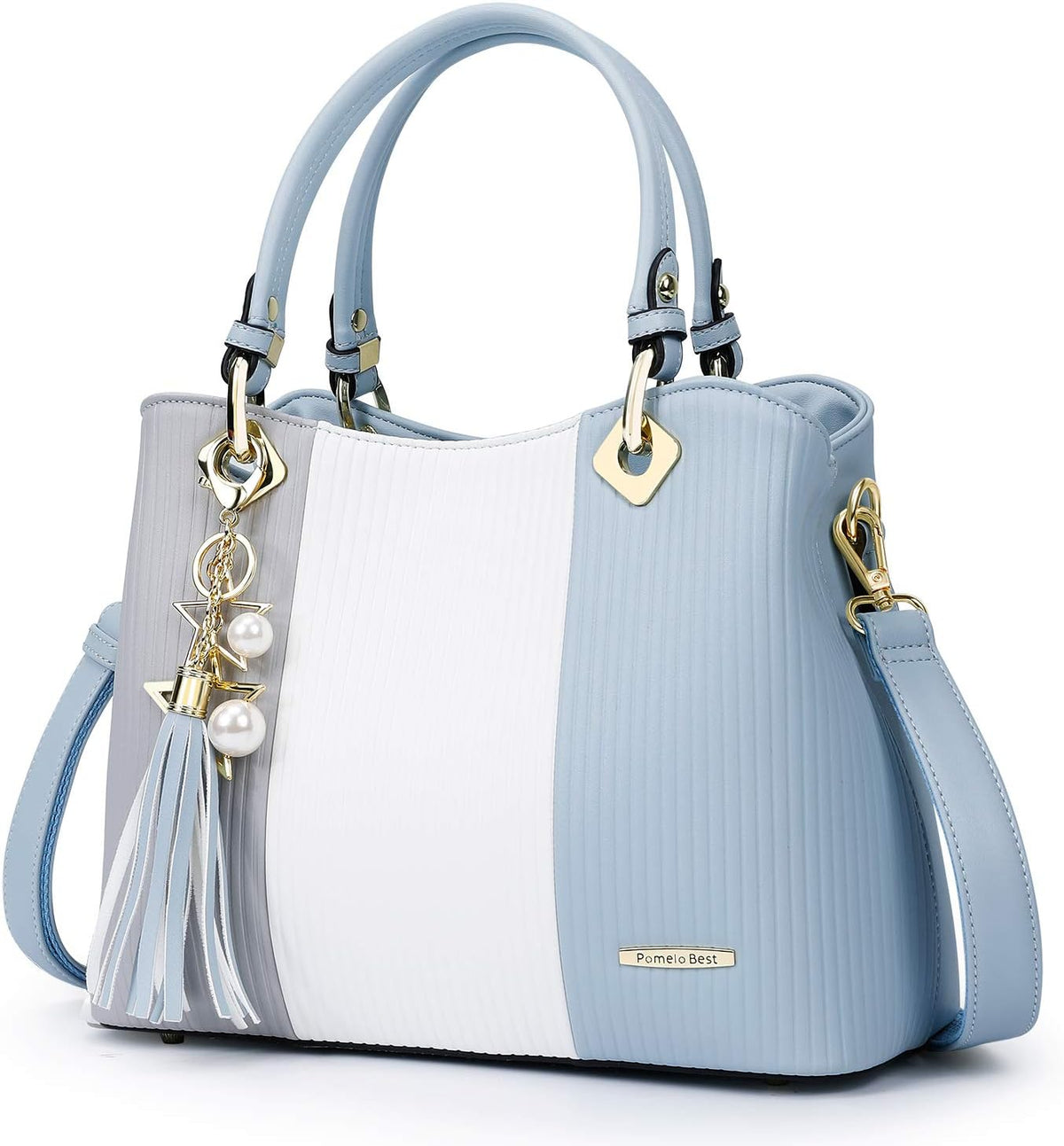 Pomelo Best Handbags for Women with Multiple Internal Pockets in Pretty Color Combination