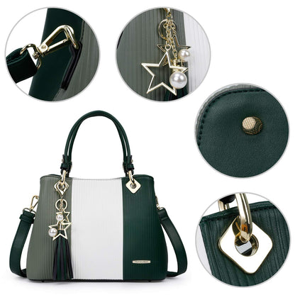 Pomelo Best Handbags for Women with Multiple Internal Pockets in Pretty Color Combination
