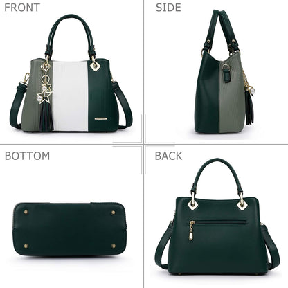 Pomelo Best Handbags for Women with Multiple Internal Pockets in Pretty Color Combination
