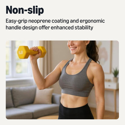Amazon Basics Neoprene Dumbbell Hand Weights