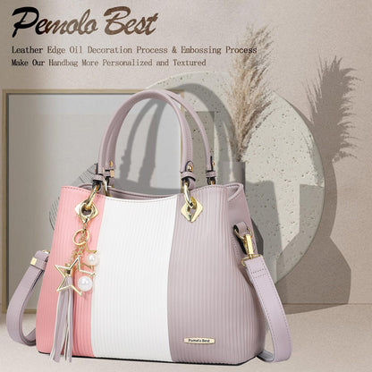 Pomelo Best Handbags for Women with Multiple Internal Pockets in Pretty Color Combination