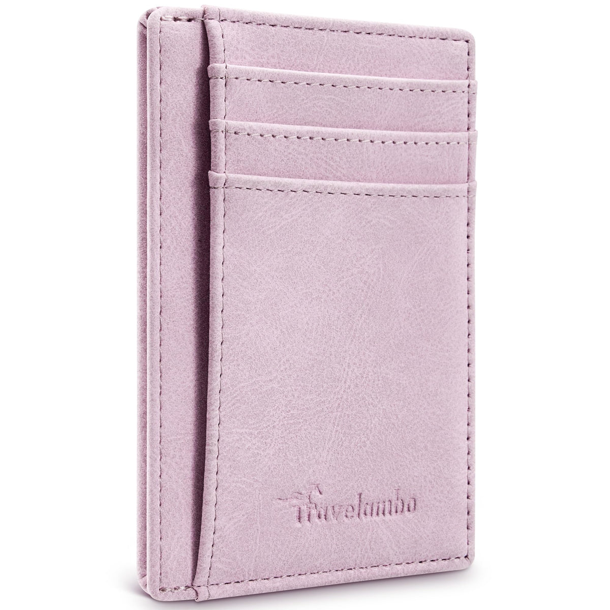 Slim Wallet, Leather, RFID Blocking Medium Size