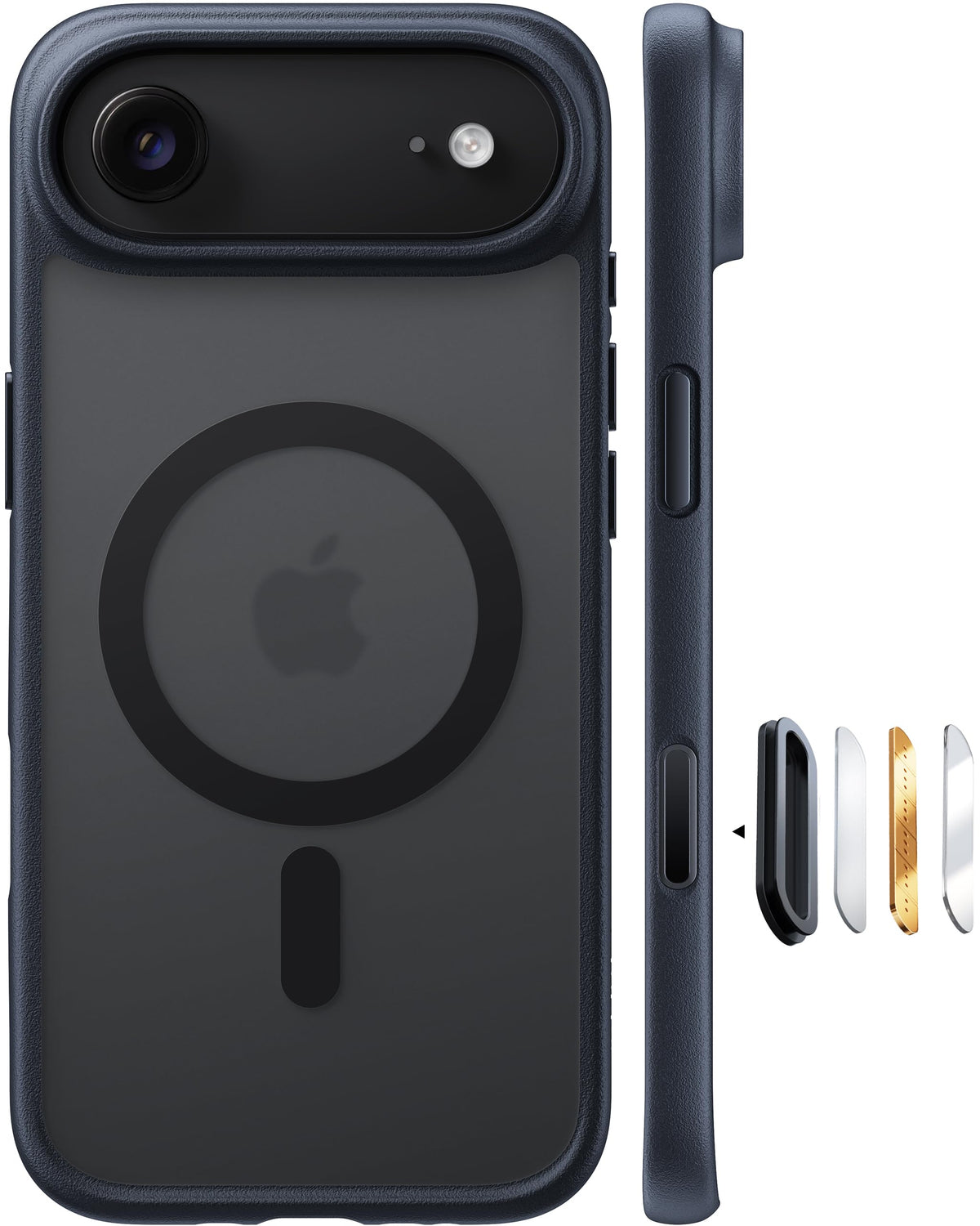 TORRAS Stronger Magnetic &amp; Shockproof for iPhone 17 Pro Max Case, Deep Blue