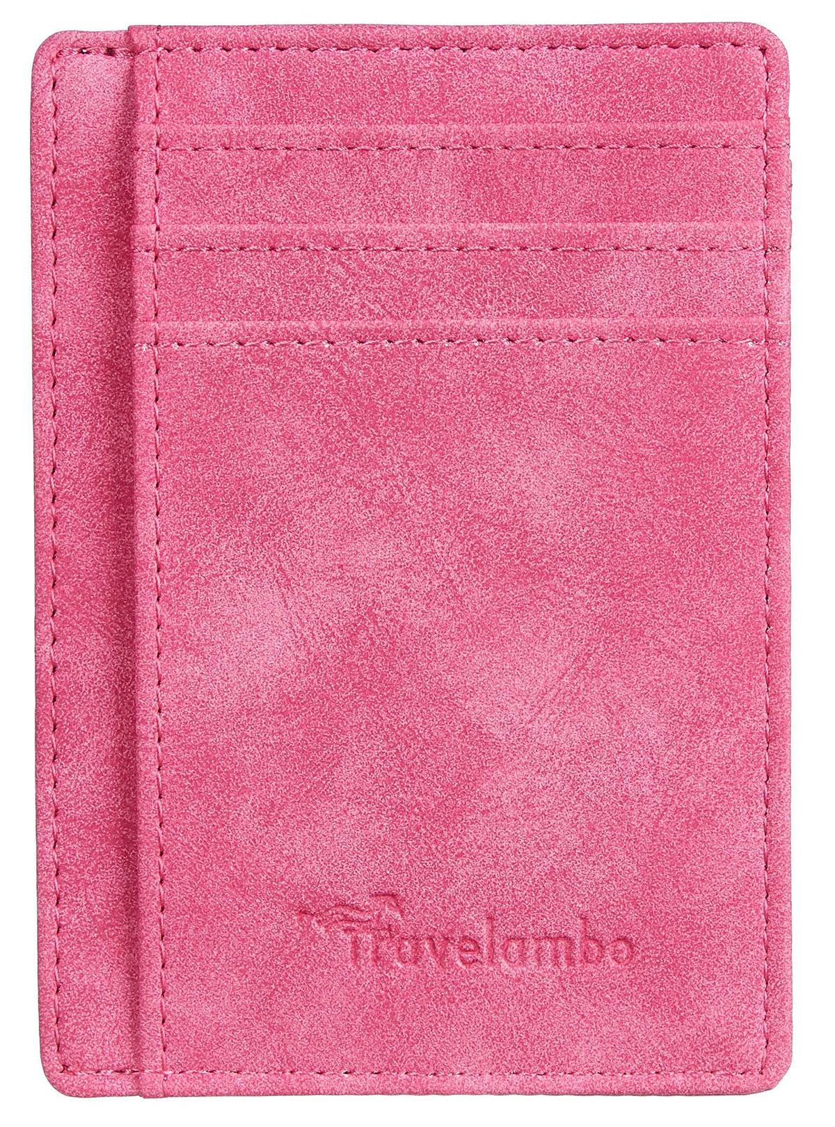 Slim Wallet, Leather, RFID Blocking Medium Size