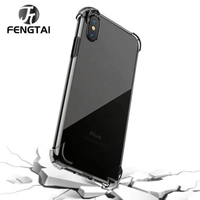 Luxury Phone Cases for IPhone X XS MAX Case Silicone Case IPhone 6 6s 7 8 Plus 5 5S SE Iphone 7 Plus 7plus Shockproof Phone Case