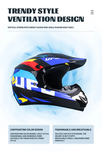 Full face motorcycle helmet for mountain bike  off-road  classic, MTB, racing, motocross, downhill, downhill