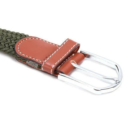 Men Belts Fashion Unisex Jeans Belts Adjustable Belt Men Outdoor Travel Hunting Waist Belt Automatic Plastic Buckle for Pants