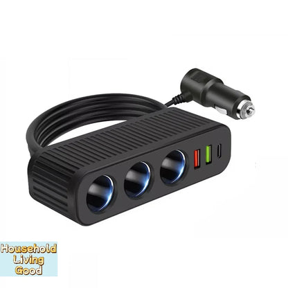 【Car Charger For Phones 120W Plug And Play Charger Splitter Overcharge Protection Charger Adapter PD QC3.0 Car Charger】
