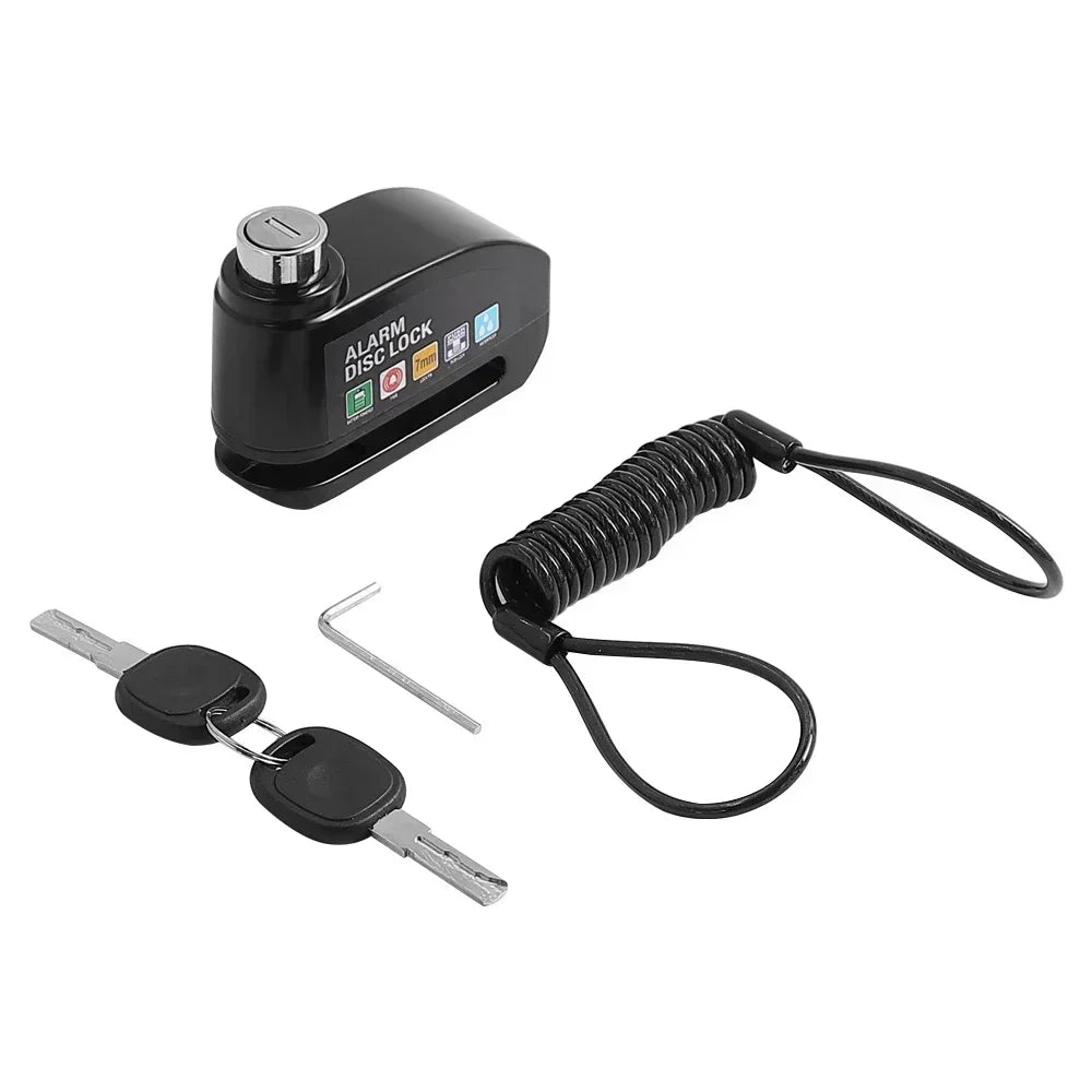 Disc Brake Alarm Lock for Xiaomi Mi5 Mi6 For Kukirin G2 G2PRO G2Max G3 G4 Scooter Security Anti-theft Wheel Disc Brake Lock