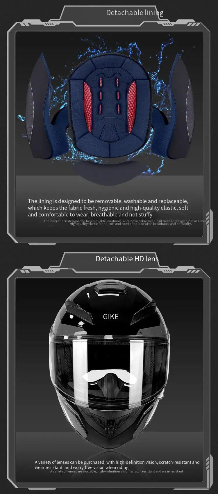 Full Face Motorcycle Helmets Latest Downhill Racing Motorbike Riding Casco Capacete De Moto DOT Approved For Men Women Kask