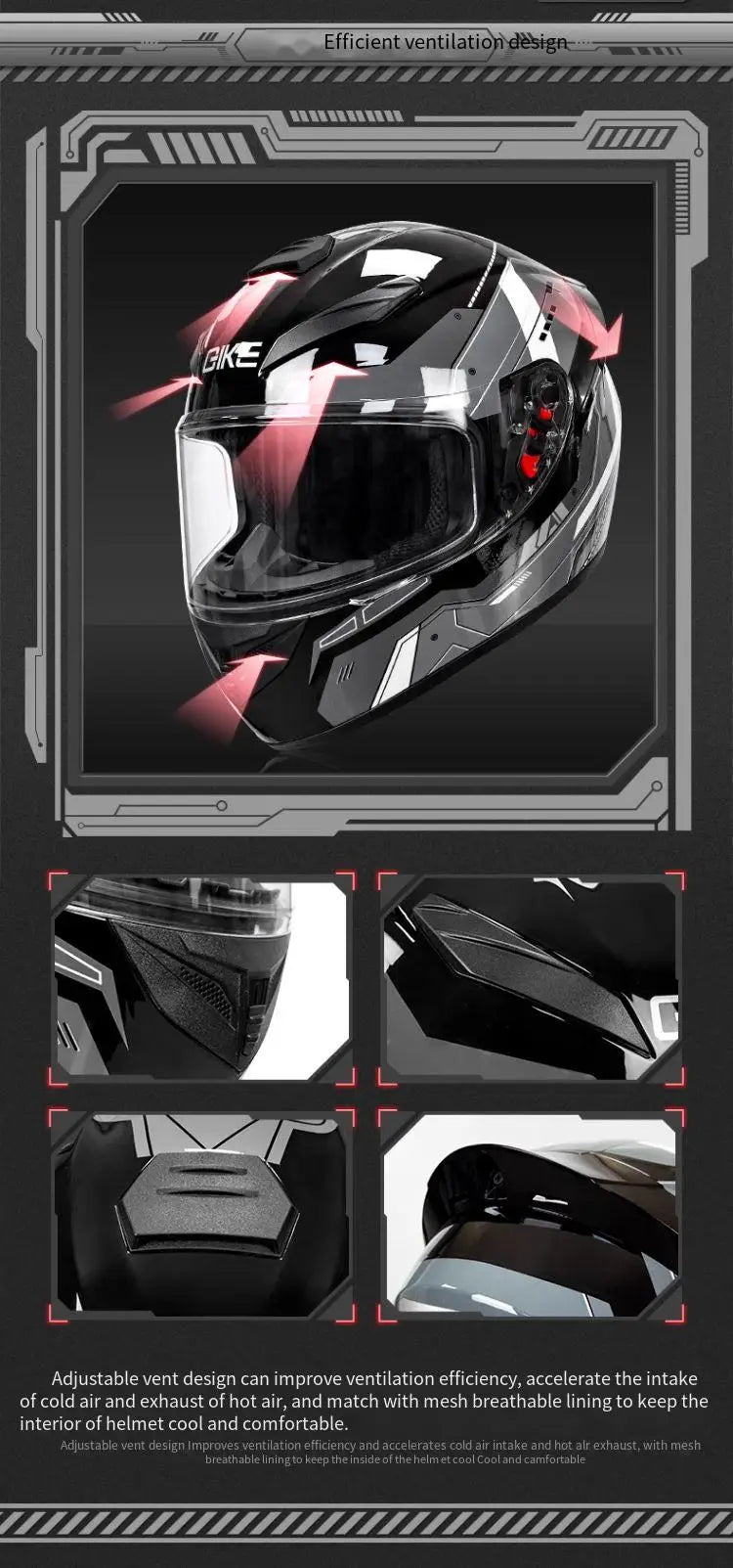 Full Face Motorcycle Helmets Latest Downhill Racing Motorbike Riding Casco Capacete De Moto DOT Approved For Men Women Kask