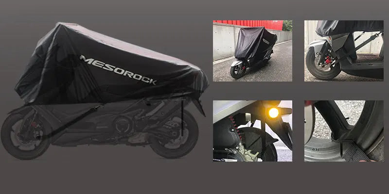 Waterproof Motorcycle half Cover Outdoor Rainproof hood For Scooter Bicycle Dustproof Protective Cover Motorcycle Accessories