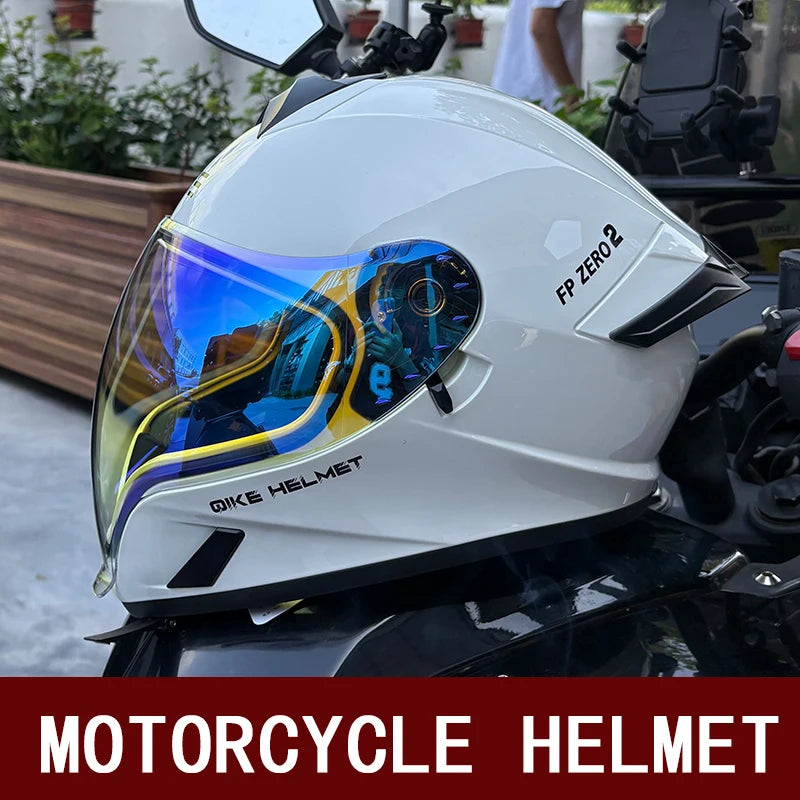 Face-lifting helmet Full-coverage motorcycle helmet Men&