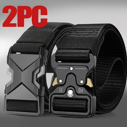 Tactical Belt Men Belts Fashion Business Multifunctional Camping Outdoor Golf Decorative Belt for Men